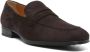 TOD'S Cederbruine Penny Slot Leren Schoenen Brown Heren - Thumbnail 4
