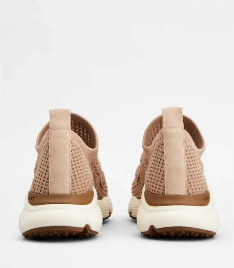 Tod's Chunky Sole Slip-On Gebreide Sneakers