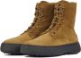 TOD&apos;S Boots Heren Xxm09j0gk50 Maat: 43 5 Materiaal: Suède Kleur: Cognac - Thumbnail 2