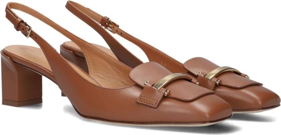 TOD&apos;S Pumps Dames Barretta Attacchi Maat: 37 Materiaal: Leer Kleur: Lichtgrijs - Foto 2
