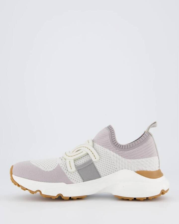 TOD'S Dames Kate Sneaker Grijs Wit Multicolor Dames