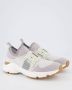 TOD'S Grijze Gebreide Sneakers met Leren Ketting Gray Dames - Thumbnail 8