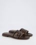 TOD'S Bruine Sandalen met Uitgesneden Logo Brown Dames - Thumbnail 6