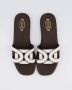 TOD'S Slippers & Mules Dames Sandal Leather Bruin in bruin - Thumbnail 4