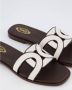 TOD'S Slippers & Mules Dames Sandal Leather Bruin in bruin - Thumbnail 6