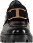 TOD'S Zwarte elegante loafers met middelhak Black Dames - Thumbnail 2