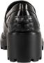 TOD'S Zwarte elegante loafers met middelhak Black Dames - Thumbnail 3