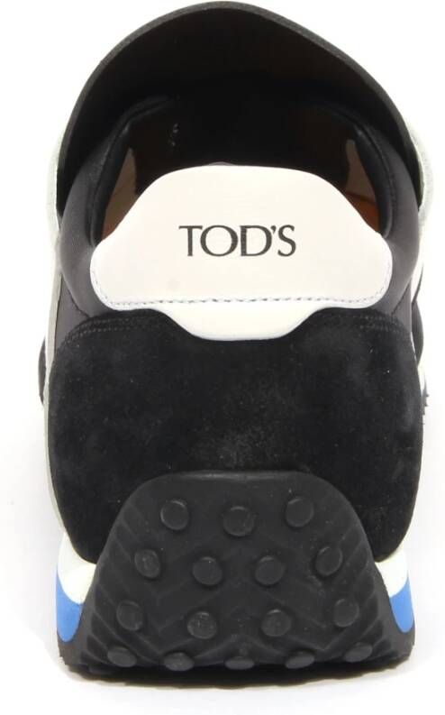 Tod's Elastische Leren Stoffen Sportschoen