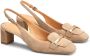 TOD'S Elegant Slingback Pumps Beige Dames - Thumbnail 2