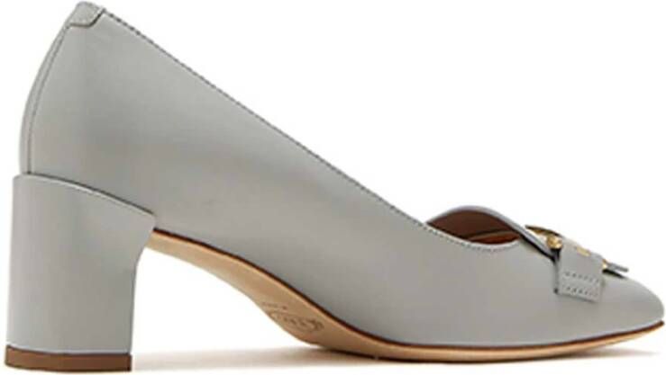 TOD'S Elegante Leren Pumps Gray Dames