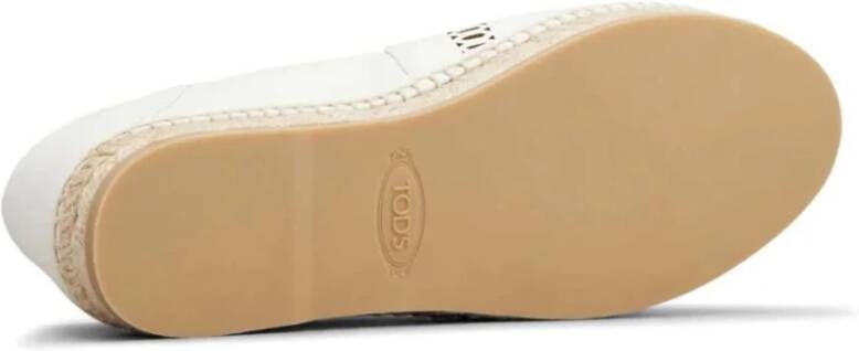 TOD'S Espadrilles White Dames