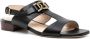 TOD'S Flat Sandals Black Dames - Thumbnail 2