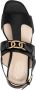 TOD'S Flat Sandals Black Dames - Thumbnail 4