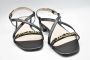 TOD'S Flat Sandals Black Dames - Thumbnail 3