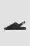 TOD'S Flat Sandals Black Dames - Thumbnail 4