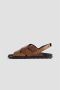 TOD'S Flat Sandals Brown Heren - Thumbnail 4