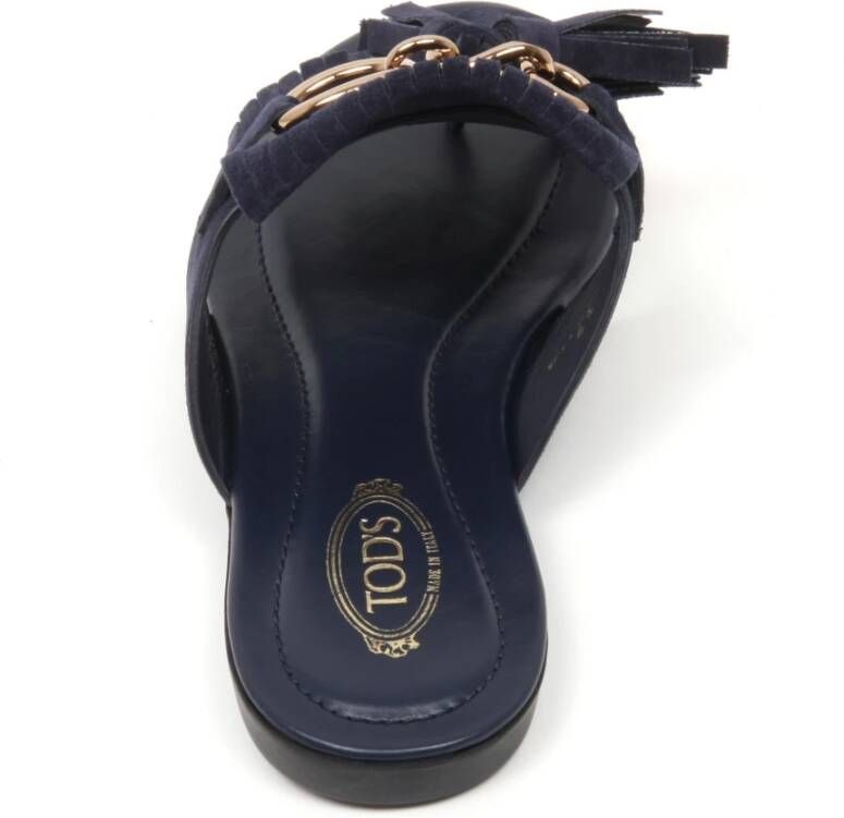 Tod's Frangia sandaal schoen gemaakt in Italië