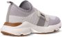 TOD'S Gebreide Grijze Sneakers met Elastische Band Gray Dames - Thumbnail 6