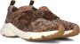 TOD&apos;S Lage Sneakers Dames Knit Sneaker Maat: 39 Materiaal: Textiel Kleur: Bruin - Thumbnail 3