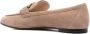TOD'S Gegraveerde Chain-Link Loafers Beige Dames - Thumbnail 4