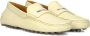 TOD&apos;S Mocassins Dames Gommino 22l Baffo Metallo Maat: 41 Materiaal: Leer Kleur: Geel - Thumbnail 2