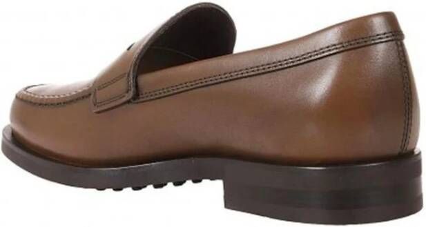 Tod's Gestempeld Monogram Leren Loafers
