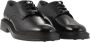 TOD'S Gestempelde leren veterschoenen Black Heren - Thumbnail 4