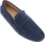 TOD'S Gommino Loafers met verhoogde stiksels Blue Heren - Thumbnail 4