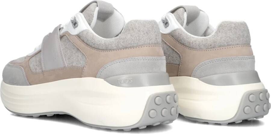 Tod's Grijze Lage Dames Sneakers