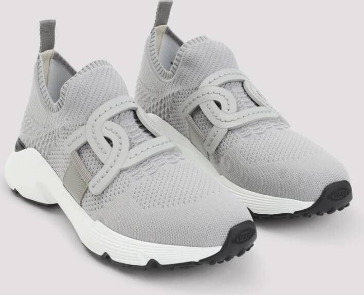 Tod's Grijze Sneakers Verhoog Casual Outfits