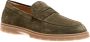 TOD'S Groene Suède Loafer Schoenen Aw23 Green Heren - Thumbnail 2