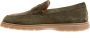 TOD'S Groene Suède Loafer Schoenen Aw23 Green Heren - Thumbnail 3