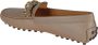 Tod's Handgemaakte leren loafers Cappuccino kleur - Thumbnail 2