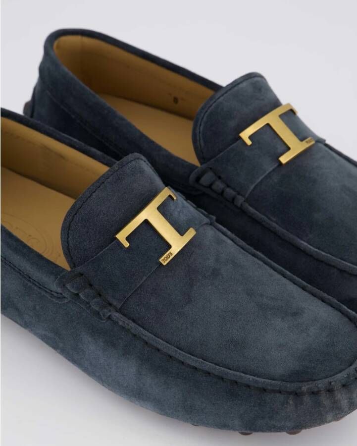 TOD'S Heren Timeless Gommino Bubble Blauw Blue Heren