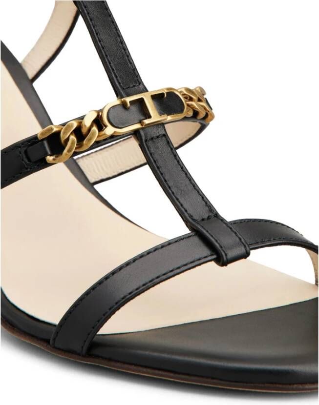 TOD'S High Heel Sandals Black Dames