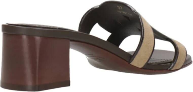 TOD'S High Heel Sandals Brown Dames