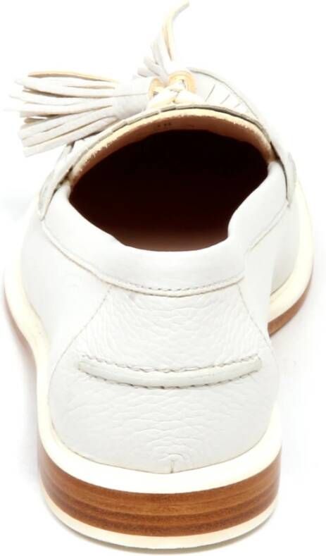 Tod's Ivoor Kwast Loafer Schoen