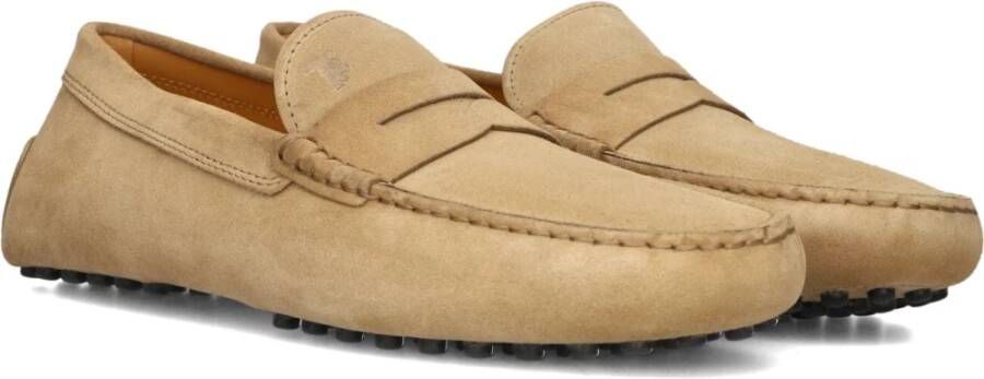 Tod's Kameel Suède Mocassin Schoenen