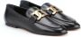 TOD'S Kate Loafers Van Leer Black Dames - Thumbnail 2