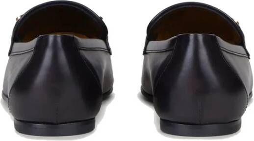 TOD'S Kate Loafers Van Leer Black Dames