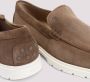 TOD'S Bruine Mocassin Platte Schoenen Brown Heren - Thumbnail 4