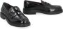 TOD'S Klassieke leren loafers met brogue detail Black Dames - Thumbnail 2