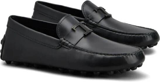 TOD'S Klassieke zwarte loafers voor heren Black Heren