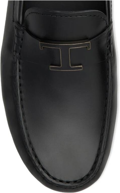 TOD'S Klassieke zwarte loafers voor heren Black Heren