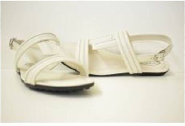TOD'S Witte Veterschoenen voor Dames 1T Sneakers Wit Dames