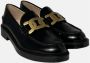 TOD'S Lage Ketting Loafers Black Dames - Thumbnail 2