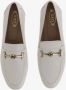 TOD'S Leren Loafer met Horsebit Detail White Dames - Thumbnail 3