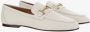 TOD'S Leren Loafer met Horsebit Detail White Dames - Thumbnail 4