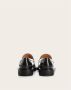 TOD'S Leren Loafers met Metalen Logo Black Dames - Thumbnail 3