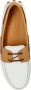 TOD'S Witte Leren Loafers Vierkante Neus Schoenen White Dames - Thumbnail 6